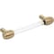 Jeffrey Alexander 96 mm Center-to-Center Satin Bronze Carmen Cabinet Bar Pull 775-96SBZ - alternate 5